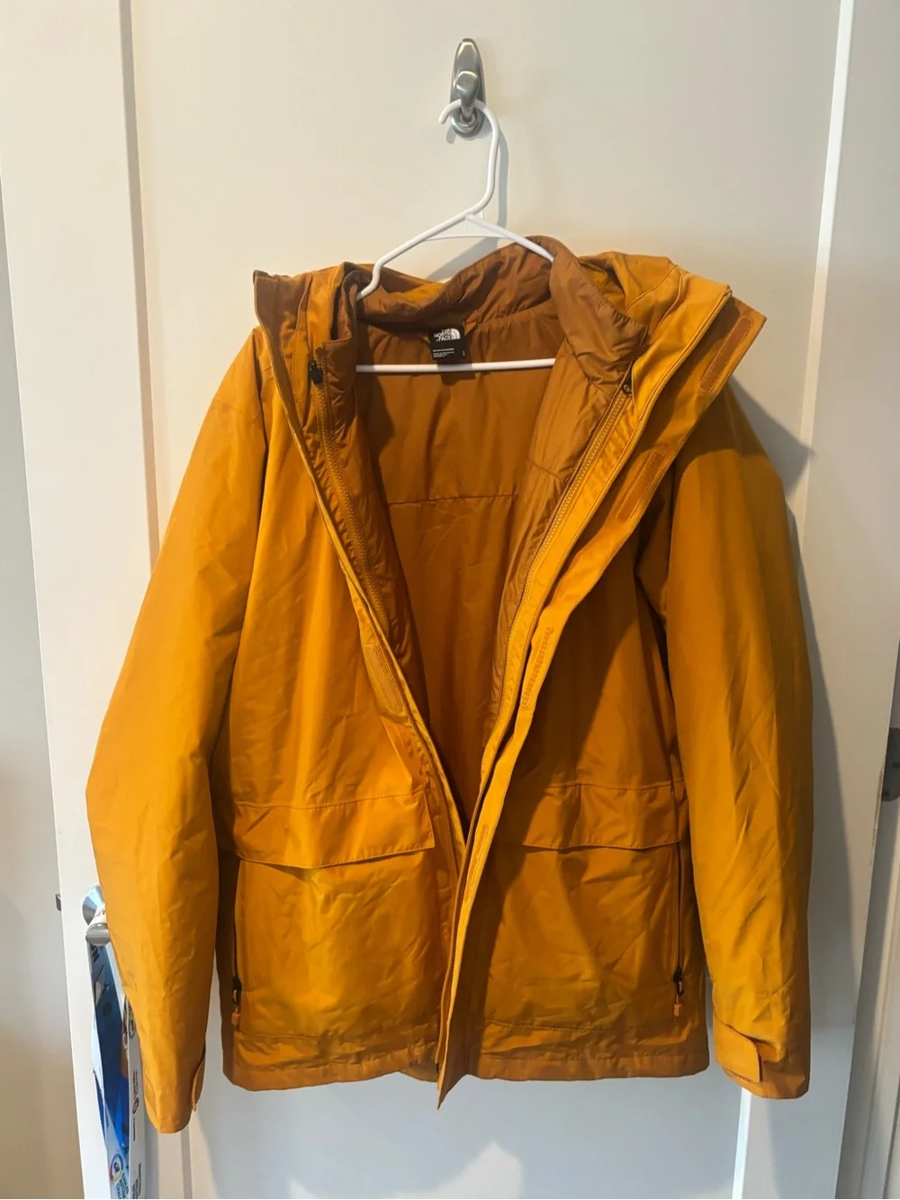 The North Face worn one